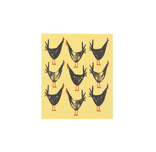 Chicken Scratch Swedish Dishcloth