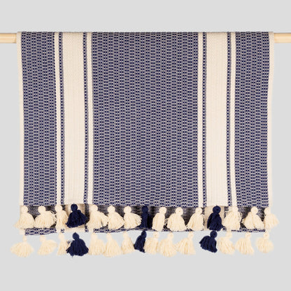 Alma Bath Mat Navy 24" x 36"