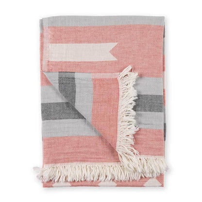 Turkish Towel Red Ribbon (Bath or Beach)