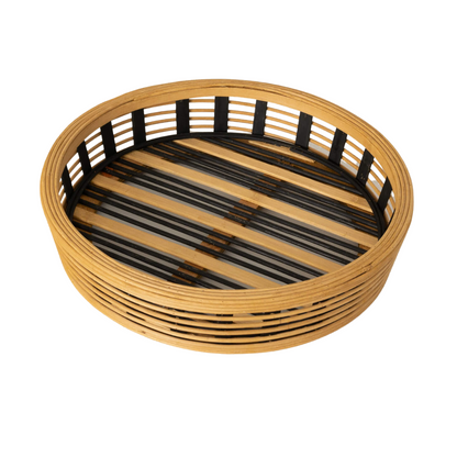 Two Tone Bamboo Tray (2 Sizes)