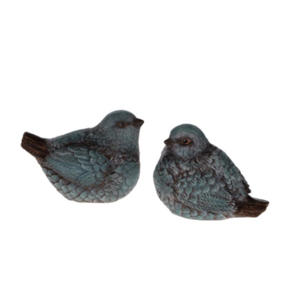 Small Turquoise Plump Bird (2 Styles)