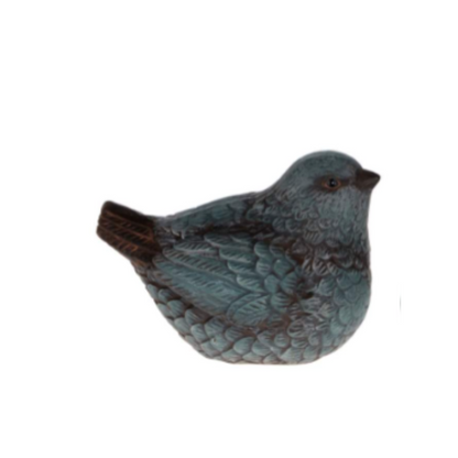 Small Turquoise Plump Bird (2 Styles)