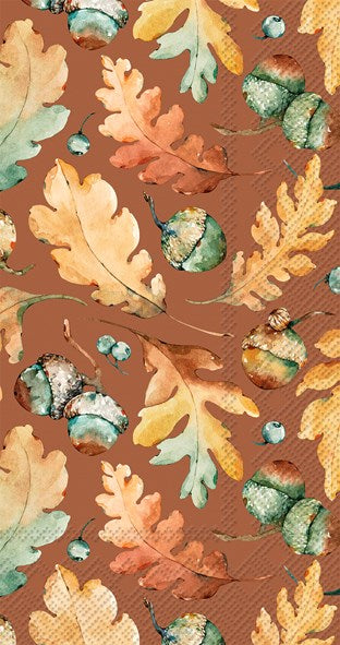 Acorn and Leaves Napkins