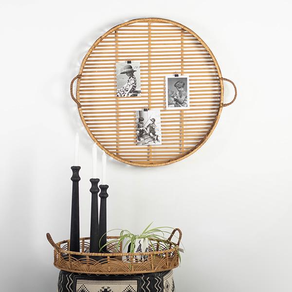 Bamboo Round Tray (2 Sizes) **Store Pickup Only**