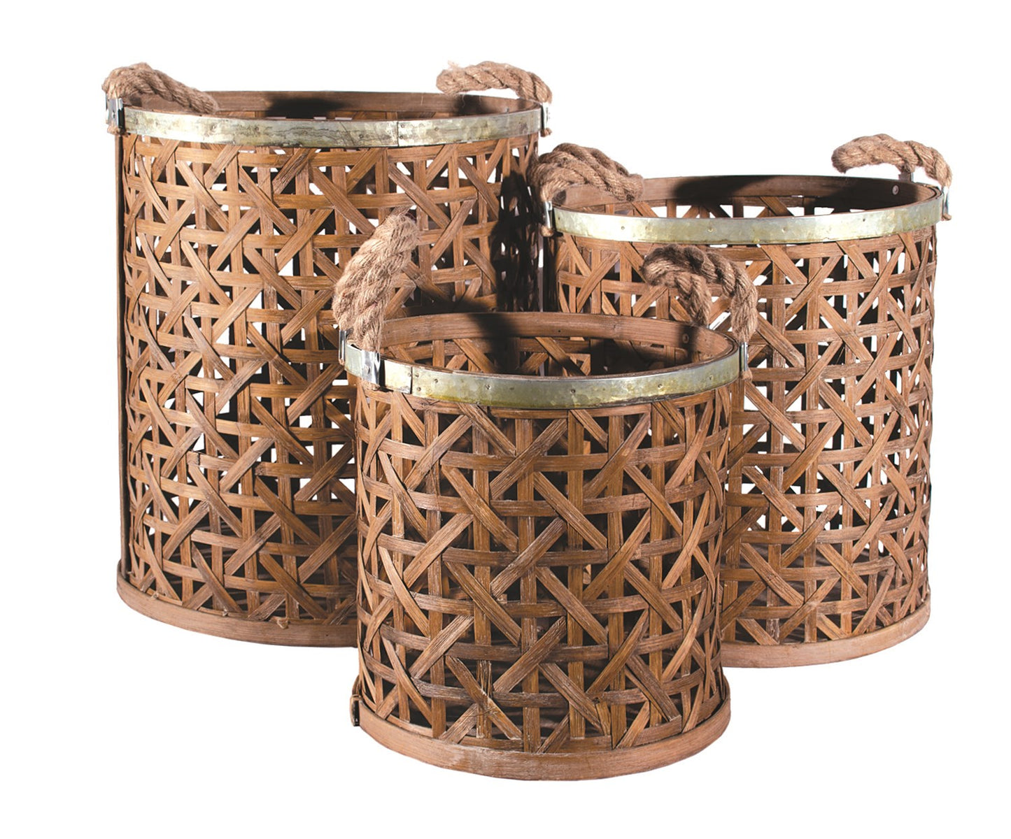 Deep Rattan Baskets (3 sizes)