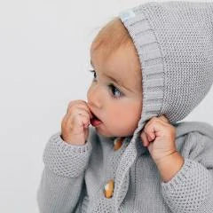 Kids Grey Knit Sweater