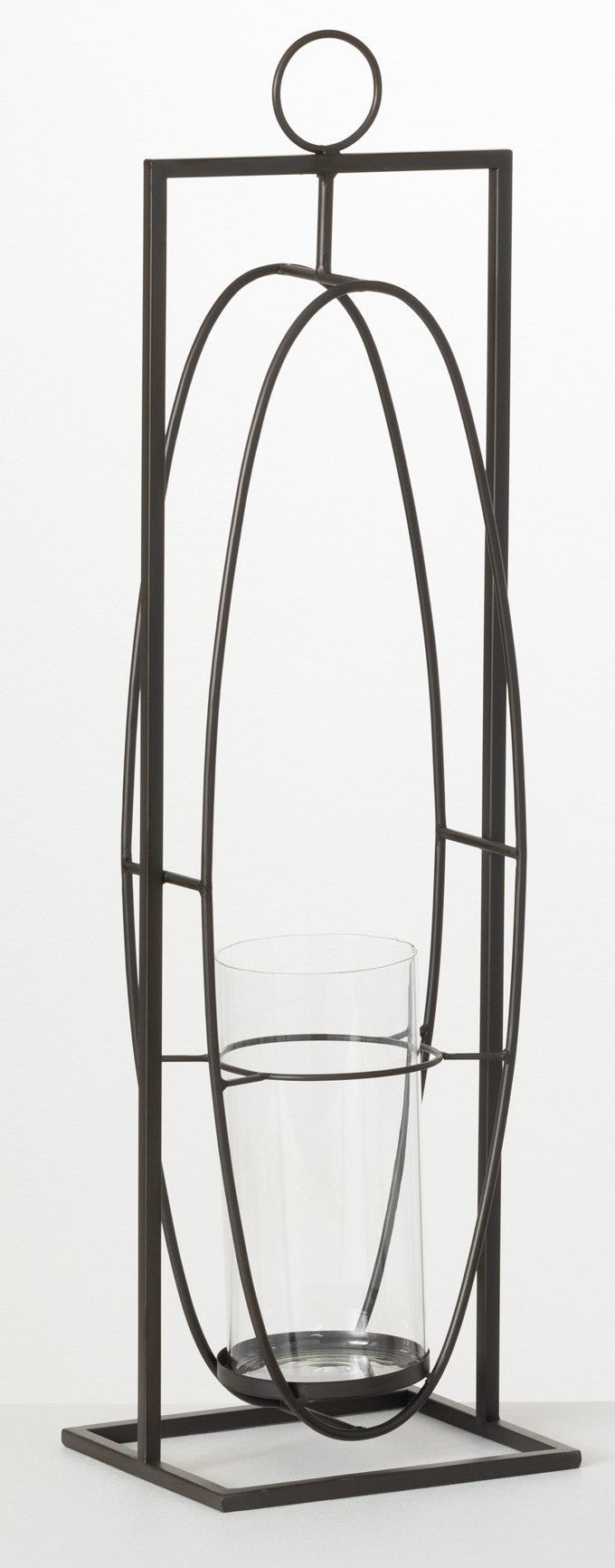 Metal and Glass Lantern **Pick Up Only** 2 sizes