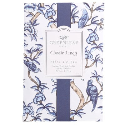 Greenleaf Classic Linen Sachet (2 Sizes)