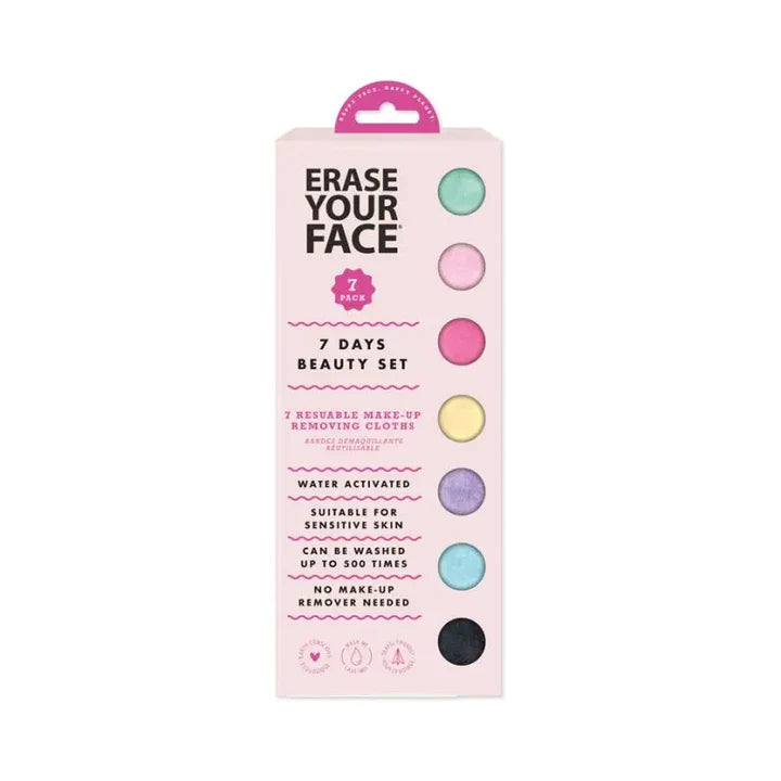 Erase Your Face 7 Day Mini Cloth Set