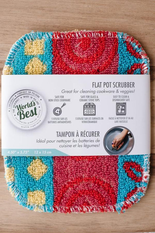 World's Best Flat Pot Scrubbers - Pattern