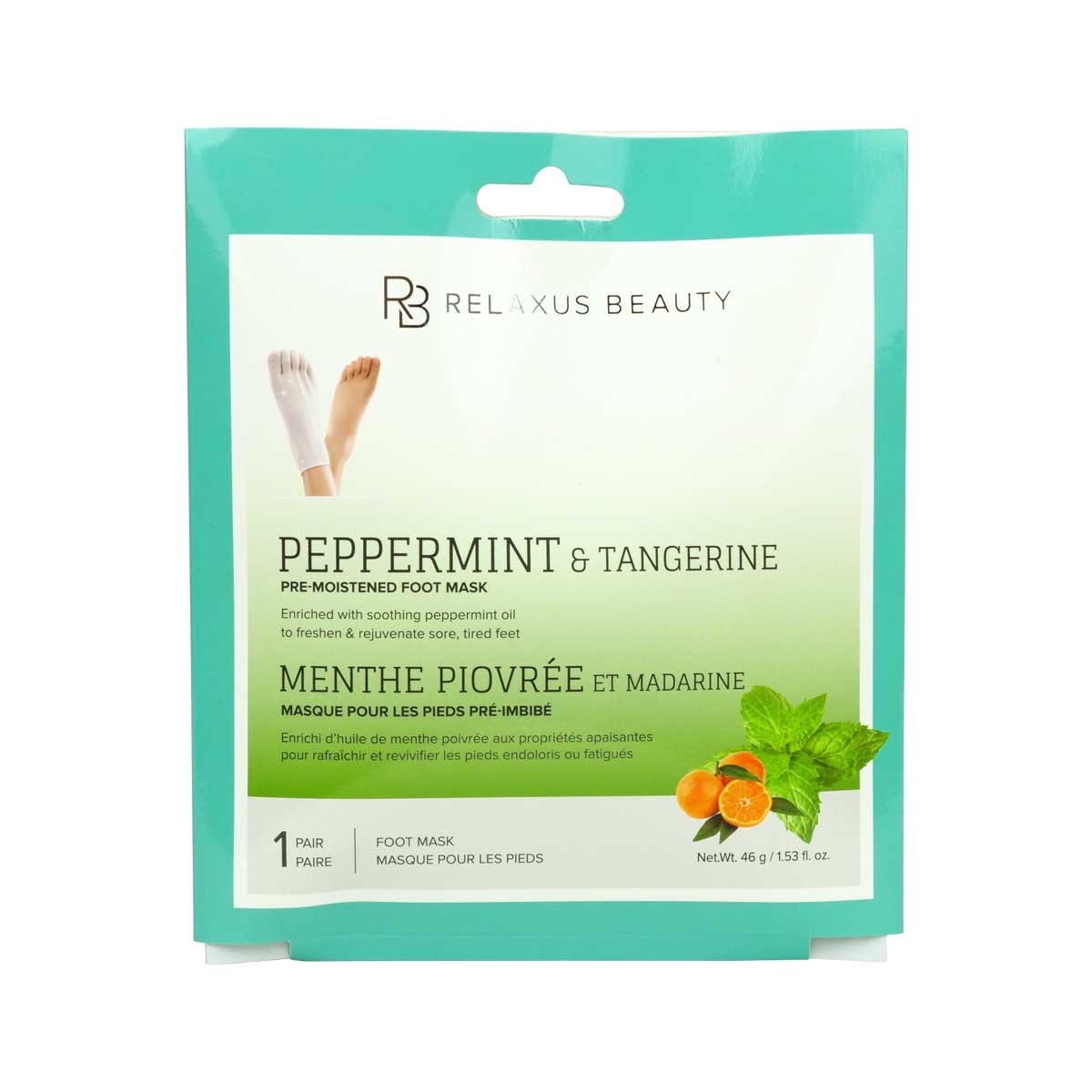 Peppermint & Tangerine Foot Mask