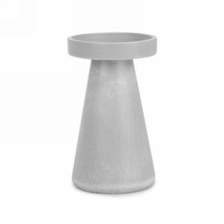 Light Grey Candle Holder