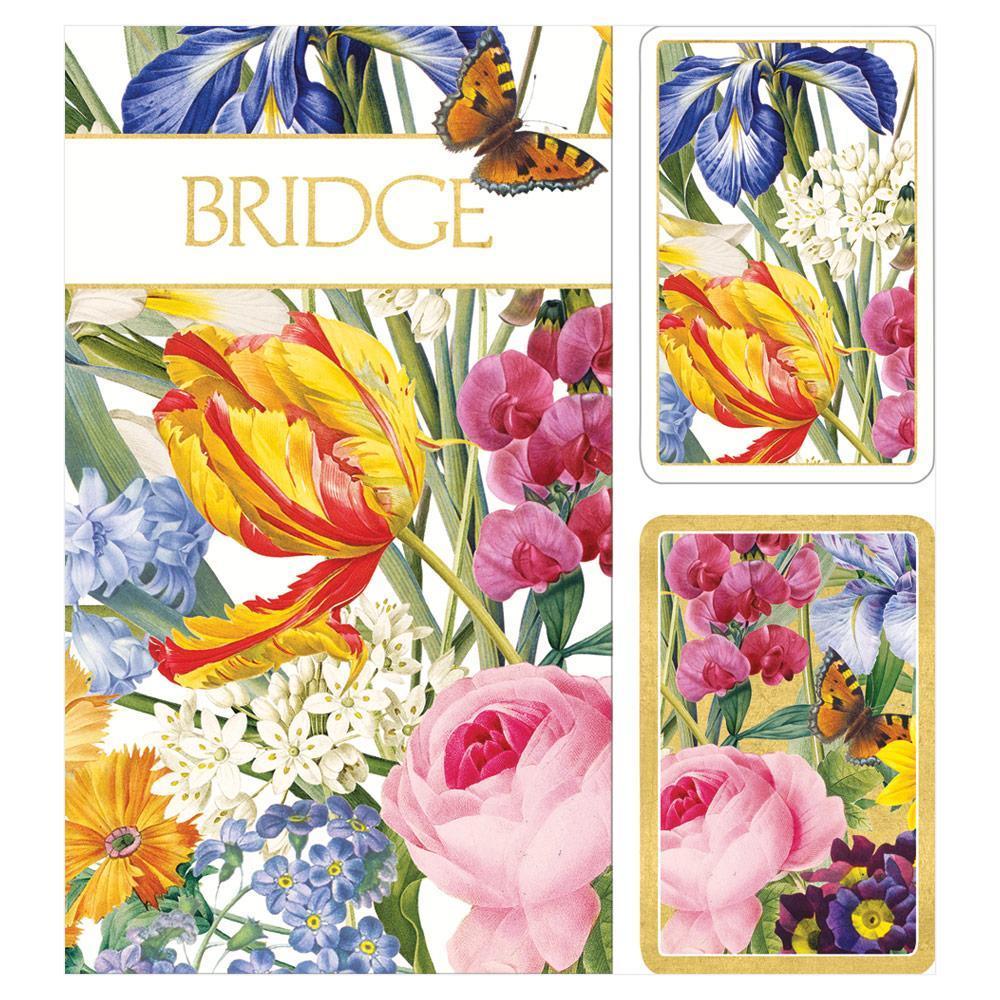 Bridge Set Redoute Floral - Joshua & Company
