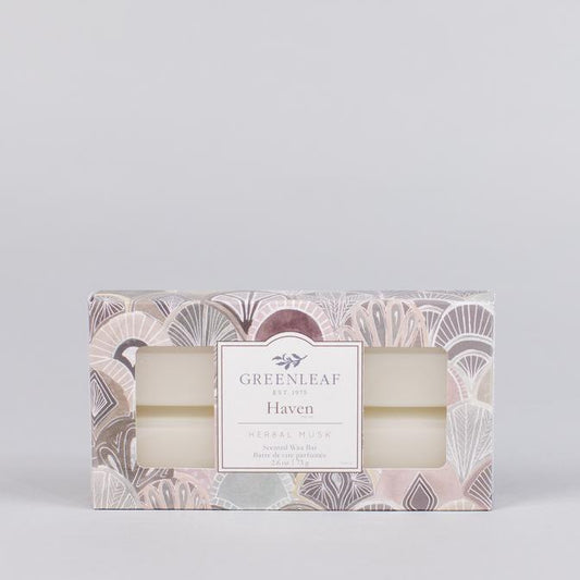 Greenleaf Scented Wax Bars - Haven