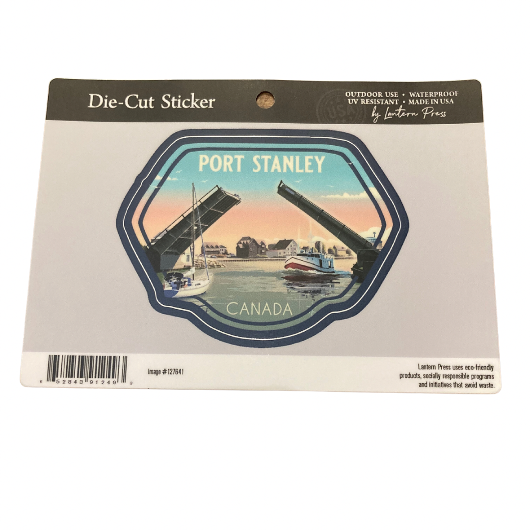 Port Stanley Sticker (2 sizes)