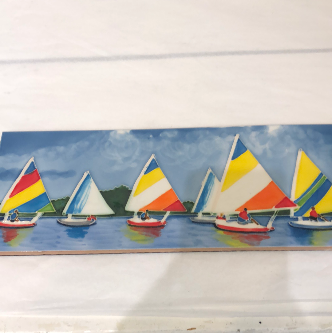 Coastal Sailing Tile