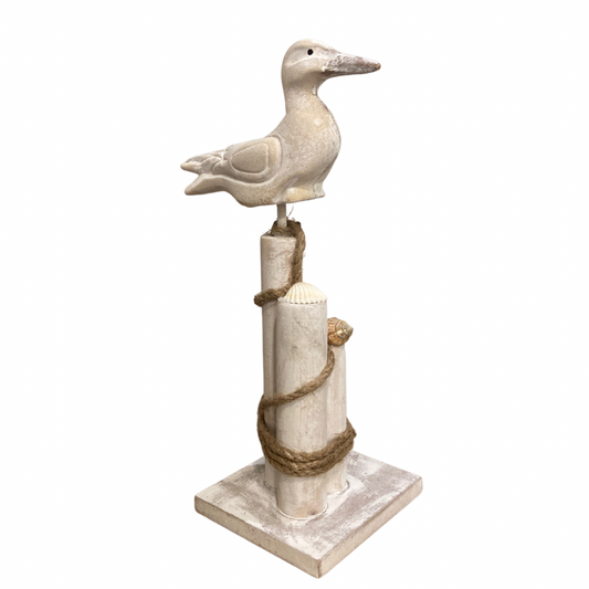 Shore Bird on Post