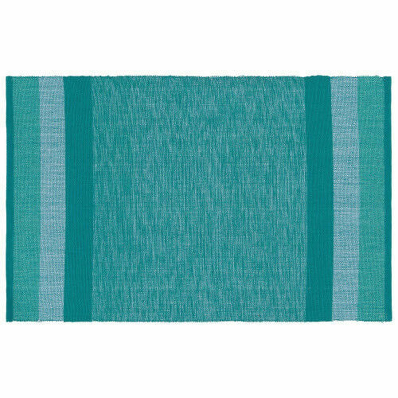 Recycled Cotton Placemats Water Green - Set of 4