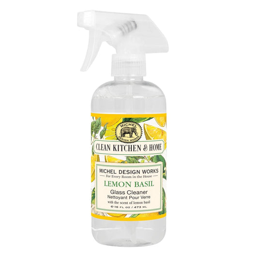 Michel Design Works Lemon Basil Glass Cleaner 473 mL