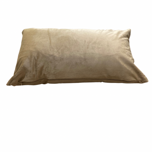 Gold Velvet Lumbar Cushion