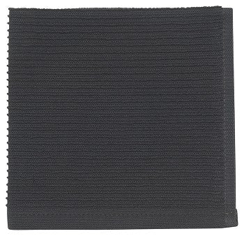 Ripple Black Dishcloth