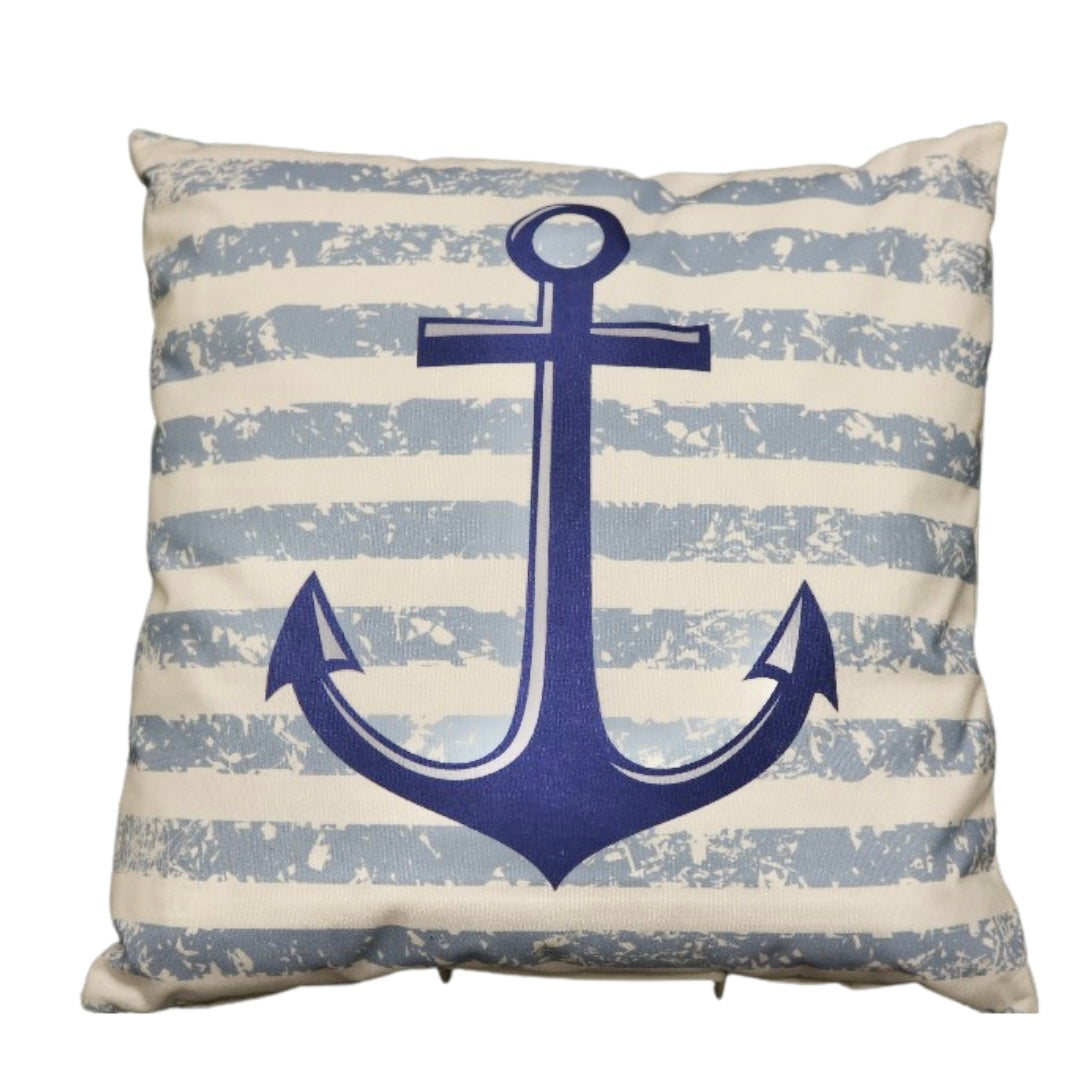 Anchor with Stripes Cushion