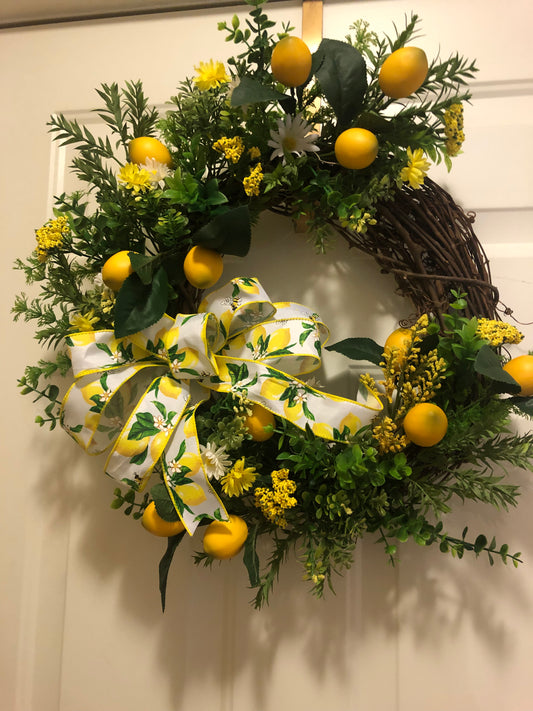 Lemon Wreath *Pick Up Only