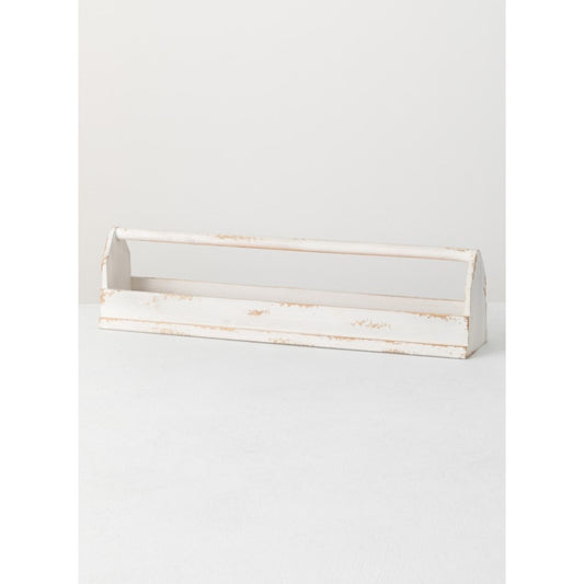 Wooden Table Planter with Handle