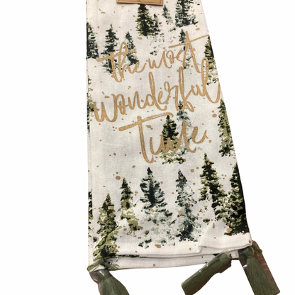 Wonderland Forest Embellished Tea Towels