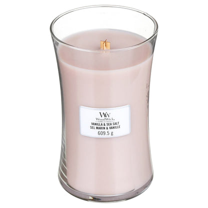 WoodWick Candles - Vanilla & Sea Salt