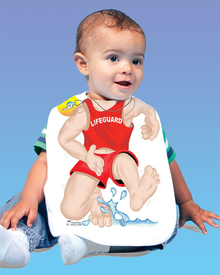 Red Lifeguard Bib