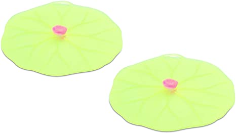 Floral Silicone Drink Covers- 2 Pack