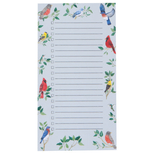 Magnetic Notepad - Birdsong