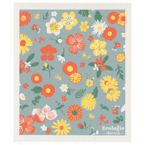 Swedish Dishcloth - Flowers of the Month