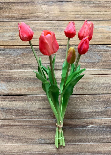 Fresh Touch Pink Tulips 19"