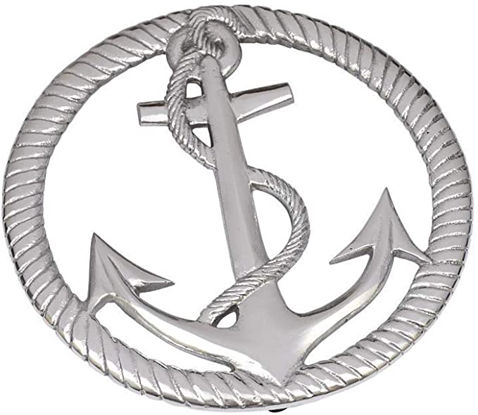 Anchor and Rope Trivet 8"