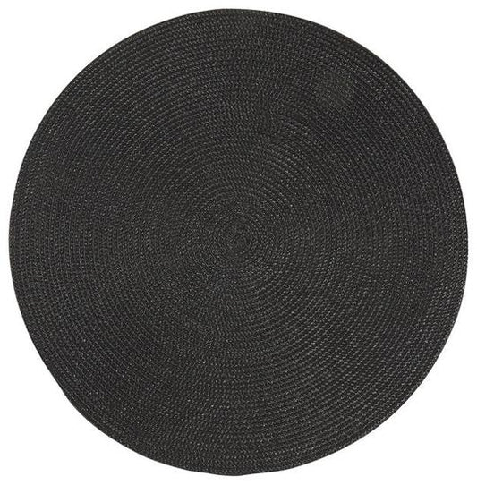 Disko Black Placemat - Joshua & Company