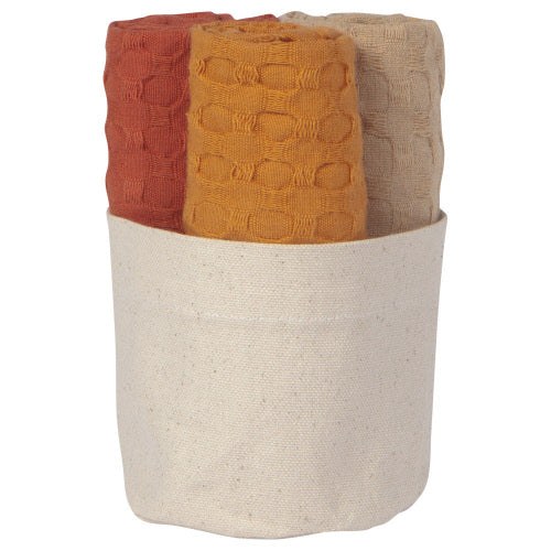 Mercantile Dishcloths Set of 3 - Spice