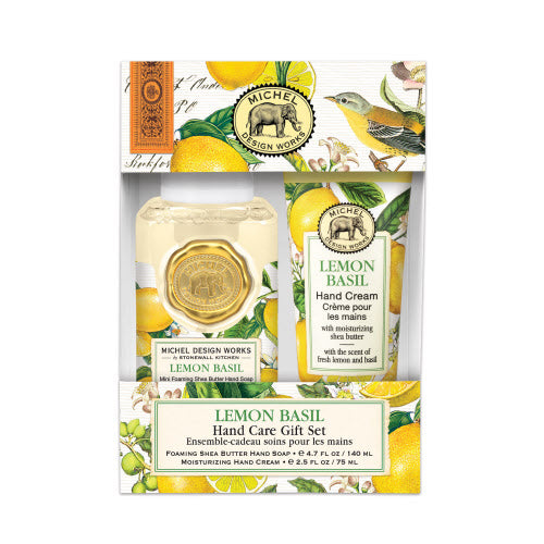 Lemon Basil Hand Care Gift Set - Michel Design Works