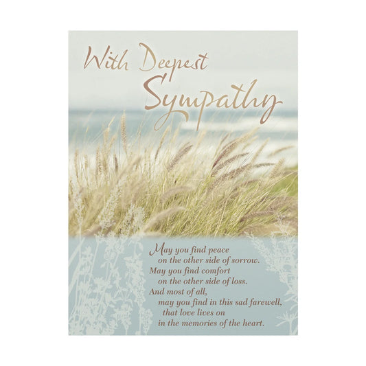 With Deepest Sympathy Card