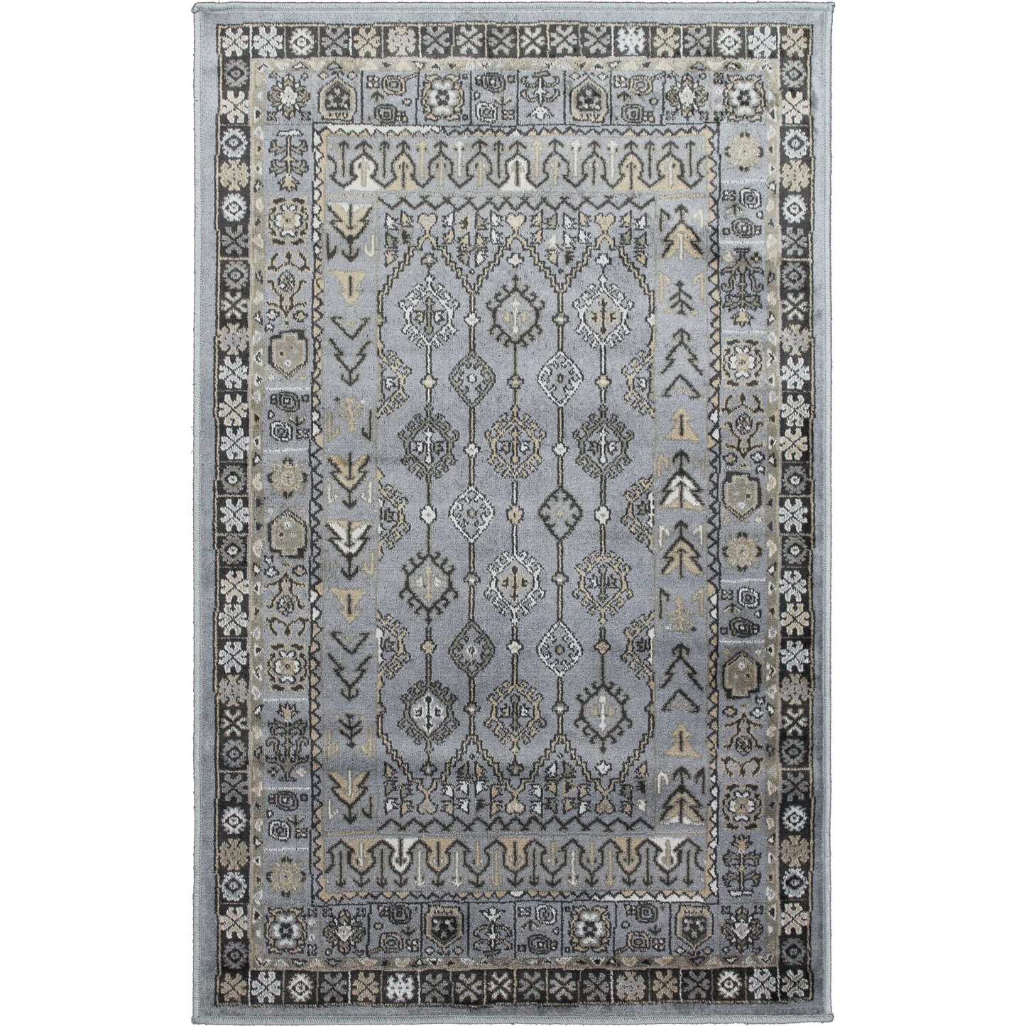 Art Tribal Stone Washable Rug (2' x 4')