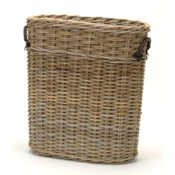 Oval Umbrella Basket With Leather Handles **Pickup Only**