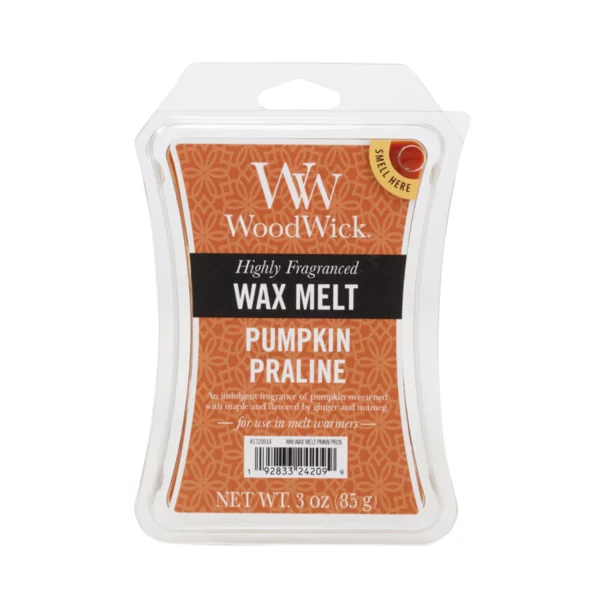 WoodWick Candles and Wax Melts - Pumpkin Praline