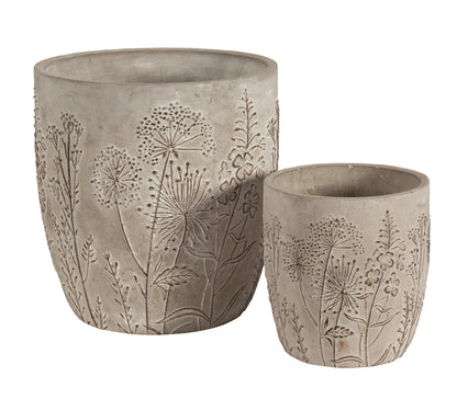 Cement Wildflower Planters (4 Sizes)