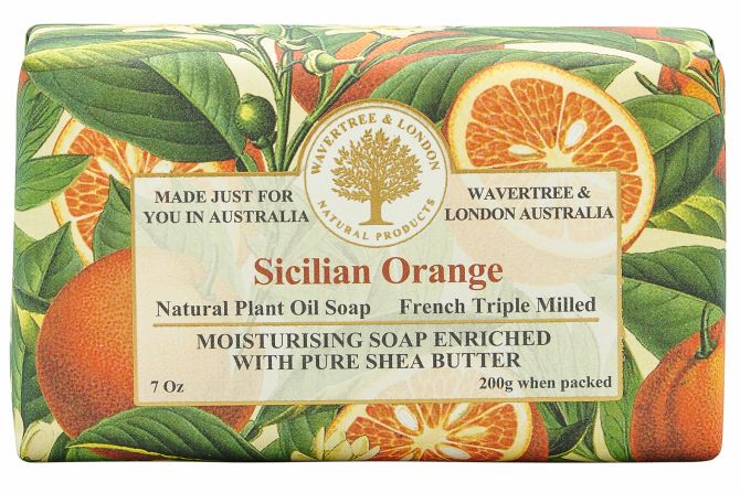 Sicilian Orange Soap Wavertree & London