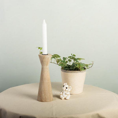 Modern Wooden Candle Holder (2 Sizes)