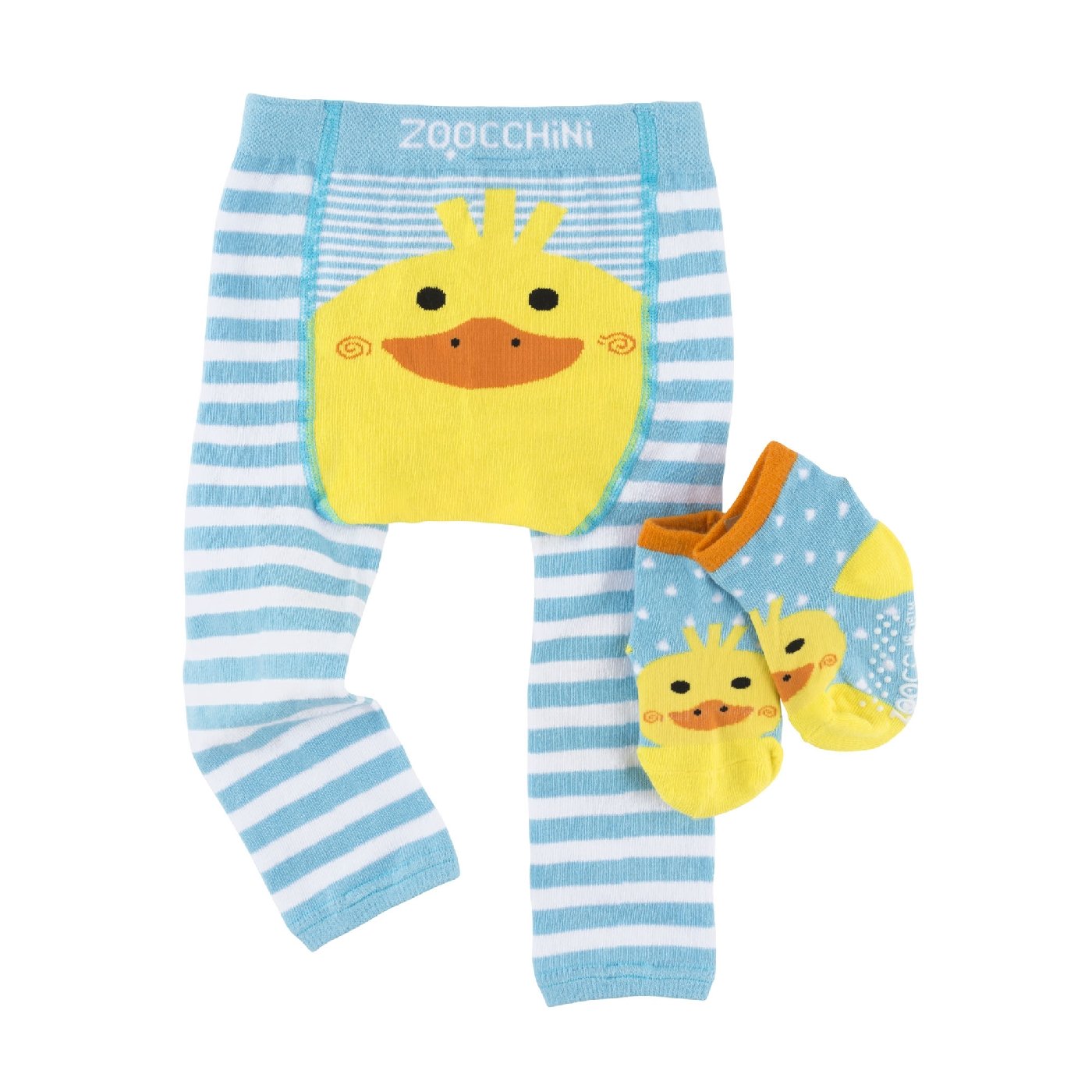 Zoocchini Duck Legging and Sock Set (2 Sizes)